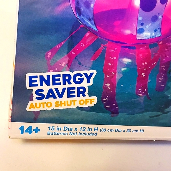 Jellyfish Pool Lights Inflatable Floating Multicolor Lanterns 2 Pack - Picture 10 of 10